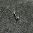 thumbnail image 5 of Body Candy 16G 316L Stainless Steel Ornate Dragonfly Aurora Labret LipRing Tragus 8mm, 5 of 7