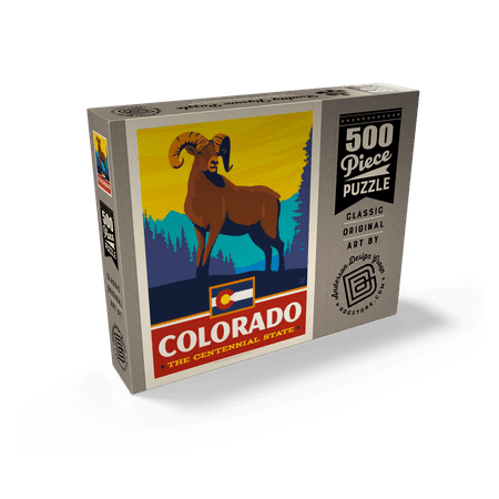 MyPuzzle - Colorado: The Centennial State - Premium 500 Piece Jigsaw Puzzle for Adults