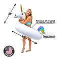 thumbnail image 5 of GoFloats Unicorn Party Tube Inflatable Raft, 5 of 6