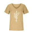 thumbnail image 4 of Camiseta sin mangas con cuello en V y estampado informal elegante para mujer OAVQHLG3B Store  lin121212, 4 of 5
