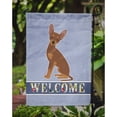 thumbnail image 3 of Brown Prague Ratter Welcome Garden Flag, 3 of 3