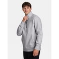 thumbnail image 4 of Reebok Men's and Big Men's Game Day Quarter Zip Fleece Pullover, Sizes XS-5XL, 4 of 6