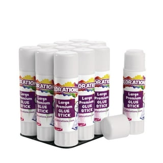 EXTRIc glue sticks 1.3 ounce - 12 count glue stick, all purpose white glue  sticks for kids
