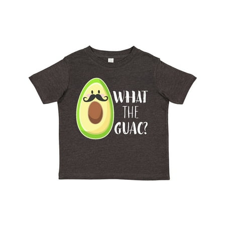 

Inktastic What the Guac Avocado with Mustache Boys or Girls Toddler T-Shirt