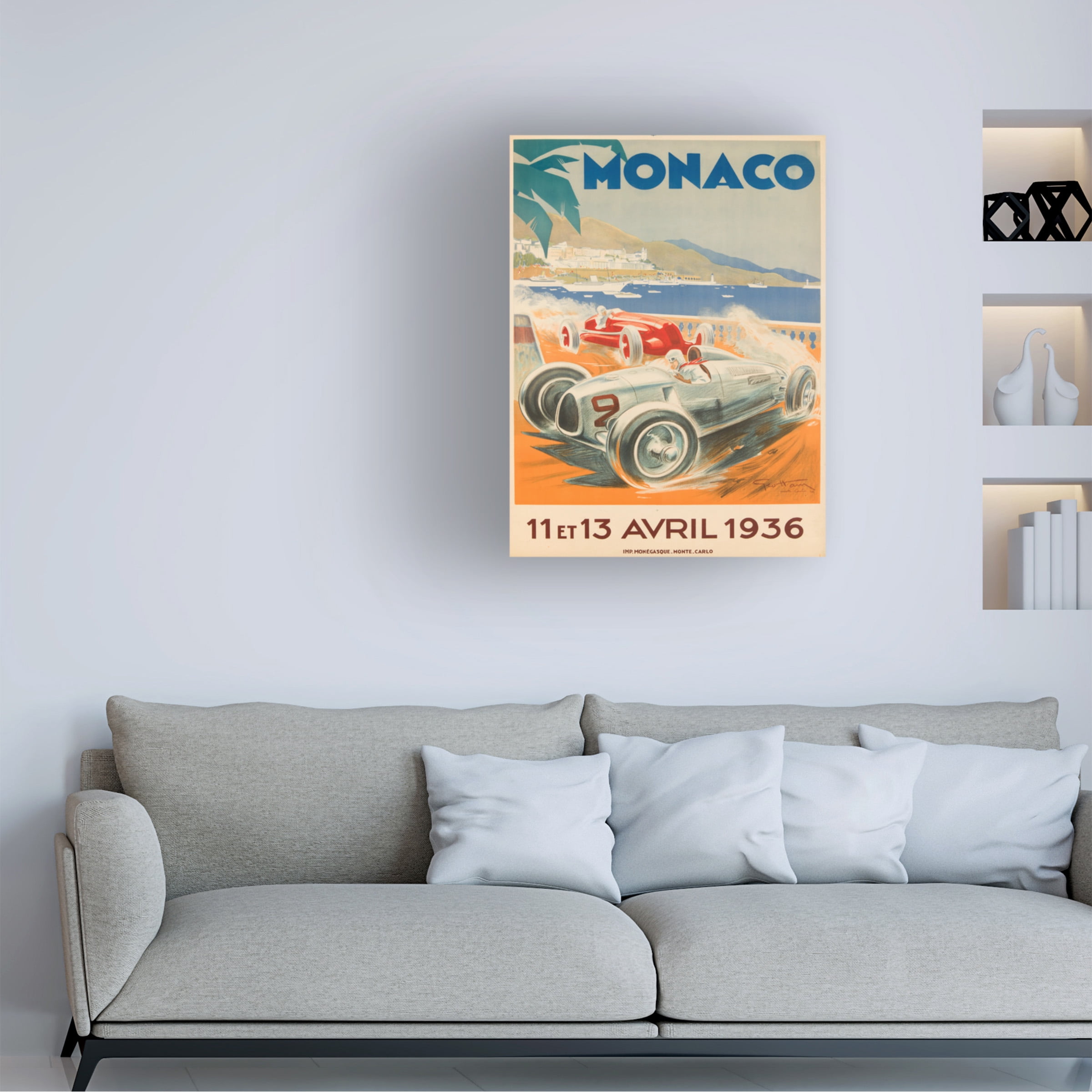 Lantern Press 'Racing 28' Canvas Art