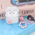 thumbnail image 3 of Cute Rabbit Star Clear Headphone Case Compatible with AirPods Pro 2nd Case, 3 of 5