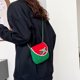 thumbnail image 5 of Bolso Punto Tejido Mujer Monedero Embrague Aleta Crochet para Compra Viajes, 5 of 7