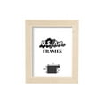thumbnail image 1 of Unfinished Natural 1 Inch Flat Picture Frame, Solid Wood Wall Decor Poster Picture Frames by US Art Frames, 1 of 5
