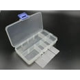 thumbnail image 6 of U8MO 2 Pack Plastic Jewelry Organizer 10 Grids Earring Beads Storage Box Adjustable, 6 of 8