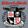 thumbnail image 3 of School of Rock - School Crest - Women's Racerback Tank Top, 3 of 5