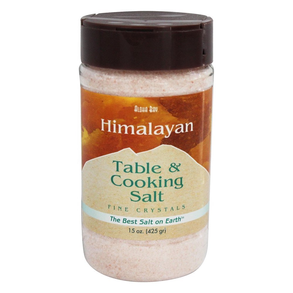 Himalayan Salt Table & Cooking Salt By Aloha Bay 15 oz. Walmart