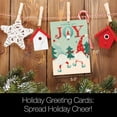 thumbnail image 6 of Tree-Free Greetings Holiday Greeting Card 12 Pack, 100% Recycled Paper, 5x7, Joy Gnomes (HP25224), 6 of 6