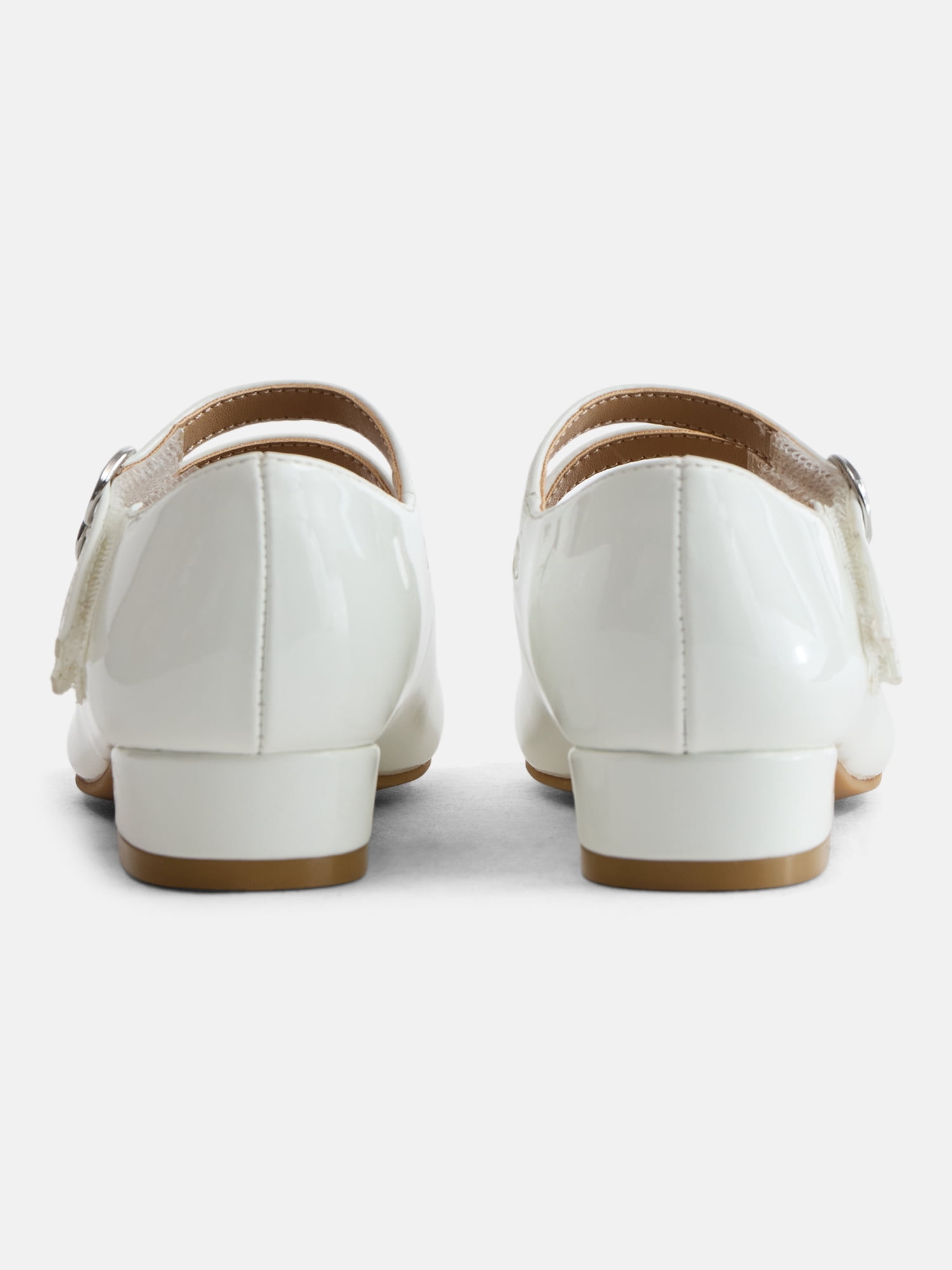 Wonder Nation Toddler Girls' Double Strap Patent Dress Shoes