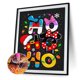 thumbnail image 1 of Cuadros Decorativos 5D DIY diamante pintura dibujos animados Hohoho completo redondo taladro mosaico arte imagen Sywqhk Nuevos Originales, 1 of 1