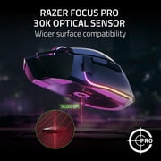 Razer Basilisk V3 Pro Wireless Gaming Mouse with 13 Zone Chroma RGB, HyperScroll Tilt Wheel, Black