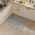 thumbnail image 2 of ODIKA 3'x5' Gray Cream Everglade Flow Design Washable Accent Rug Modern Abstract Lines with Dynamic Curves for Bedside, Nursery Room, Pet Friendly & Non-Shedding, 2 of 6