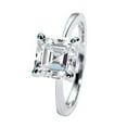thumbnail image 6 of Silvago Jewel 1.8 Ct Asscher Cut VVS1/D Diamond Anniversary Ring for Wife - 14k White Gold Over Diamond Women's Ring - Women's Wedding Anniversary Gifts - Solitaire Diamond Wedding Ring for Her, 6 of 9