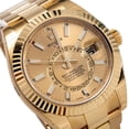 thumbnail image 2 of Pre-Owned Rolex Sky-Dweller 42MM 326938 Champagne Dial Fluted Bezel 18K Yellow Gold Oyster Bracelet, 2 of 8