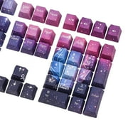 Zeiwohndc 108 Keys Starry Sky OEM PBT Keycap Dye Subbed Mechanical Keyboards Keycaps