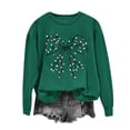 thumbnail image 2 of Ichuanyi Christmas Sweatshirts for Women Christmas Graphic Long Sleeve Shirt Xmas Holiday Crewneck Pullover Tops, 2 of 6