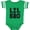 Football Green and White, variant on Inktastic Little Brother Lil Bro Boys Boys Baby Bodysuit