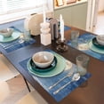 thumbnail image 6 of Placemats Set of 4 / 6, Howling Wolf Full Moon Placemats for Dining Table Indoor/Outdoors Heat Resistant Washable Placemats 18" x 12", 6 of 8