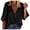 Black, variant on Vedolay Women T Shirts Autumn 2023 Fall Printing Loose Blouse Tops Red,S