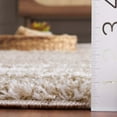 thumbnail image 5 of SAFAVIEH Border & Stripe Hyram Bordered Shag Area Rug, Beige/Ivory, 8' x 10', 5 of 8