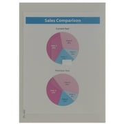 (6 pack) The original See-thru PolyEnvelope Smoke-gray w velcro by Itoya sold in 6s - 8.5x11