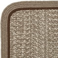 thumbnail image 2 of Rhody Rug Casual Comfort Mocha Banded 8X11 Rect., 2 of 2