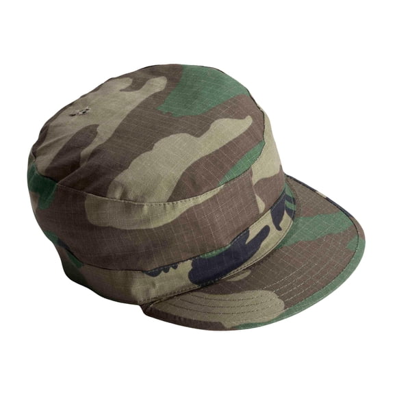 Cap Forum Novelties Camo Military Cadet Style para hombre