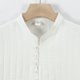 thumbnail image 5 of Playera Elvqul para Hombre Manga Corta sin Estampado Beige Playa Cuello Redondo, 5 of 8