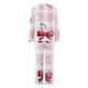 thumbnail image 4 of RKSTN Valentine's Gifts Pajamas Set for Women Oversized Crewneck Valentine's Day Loves Heart Graphic Printed Loungewear Matching Set Womens Casual Loose Long Sleeve T Shirt and Pjs Pant 2 Piece Set, 4 of 6
