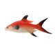 thumbnail image 3 of Pescado artificial realista Artificial Mar Pescado Modelo Ornamento Para La Decoración Del Acuario Kids Juguete Educativo - rojo rojo Magideal Pescado artificial realista, 3 of 7