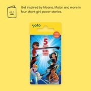 Yoto Disney 5 Minute Girl Power Stories Screen-Free Kids Audio Card Ages 3 and Up