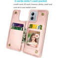 thumbnail image 2 of Tiflook Wallet Case for Motorola Moto G Power 5G 2023 / Moto G 5G (2023 Only) / XT2313 Minimalist PU Leather ID Cash Credit Card Holder Slots Magnetic Closure Kickstand Folio Flip Slim Cover Pink, 2 of 7