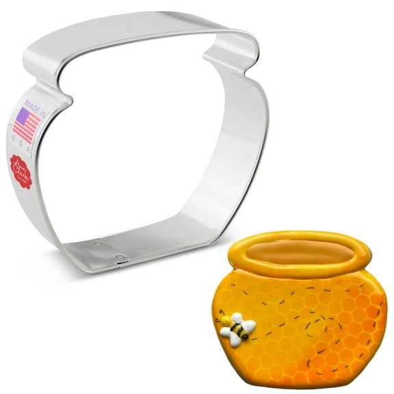 Ann Clark Honey Pot Cookie Cutter 3.5", Made in USA