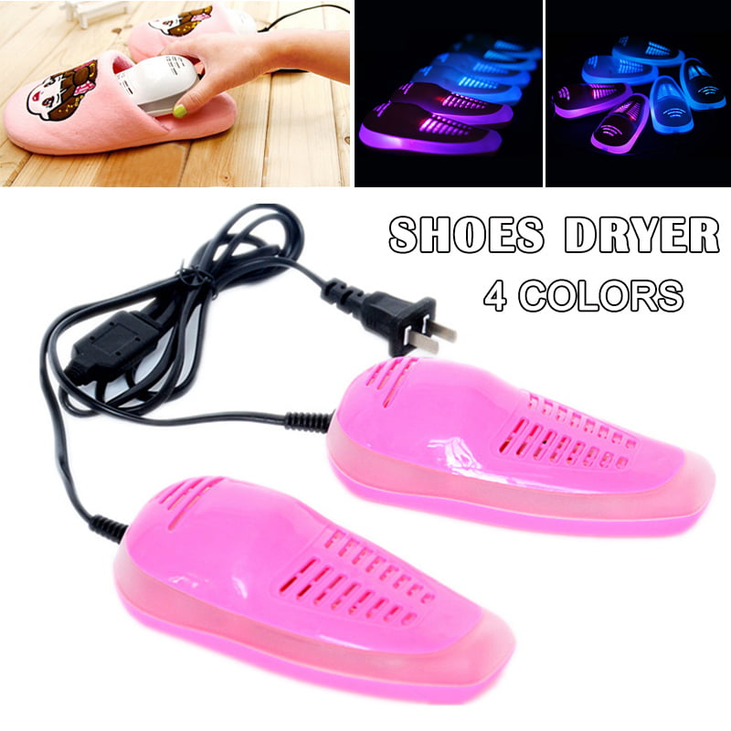 Voilet Light Shoe Dryer Heater Warmer Boot Deodorant Dehumidify Device Plasti BG 