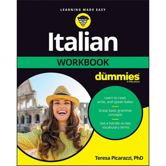 Italian Workbook for Dummies, (Paperback)