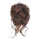 thumbnail image 4 of Banda para el cabello con bolas de barba larga, diadema portátil despeinada, buena flexibilidad, círculo de cabello desordenado para niñas, cabeza de marrón claro, 4 of 9