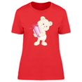 thumbnail image 1 of Cute Teddy Bear With Gift Tee Women's -Image by Shutterstock, 1 of 2