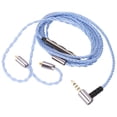 thumbnail image 3 of Cable de repuesto mejorado para auriculares, Cable de cobre plateado Compatible con SE846 SE535 TK200 T100 UE90, 3 of 5