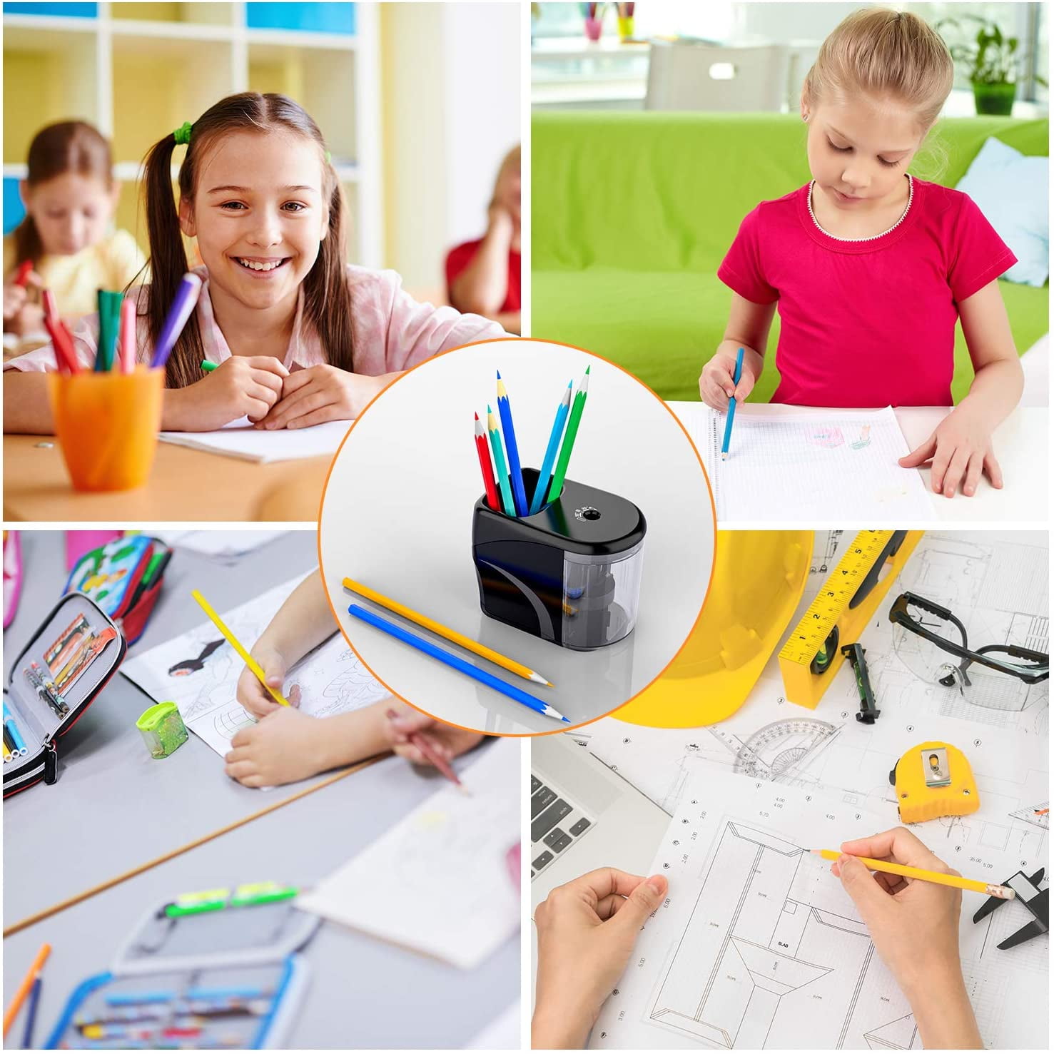 Buy Link Dream Electric Pencil Sharpener Heavyduty Helical Blade