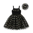 thumbnail image 4 of Piuwrlz Girls Skirt Sets Sleeveless Vests Mesh Dress Set Printed Skirts Suits Black Size 1 Years, 4 of 4