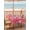 Coral Pink, variant on Outdoor Tablecloth with Umbrella Hole and Zipper, Valentines Love Heart Rectangle Table Cloth 60x102 Inch Waterproof Tablecloth, Romantic Pink Red Black Picnic Table Cover for Patio Camping