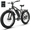(Upgraded Rear-Seat & Fat-Tire)Gray, variant on ZDZA Electric Bike for Adults, 1500W Peak E-Mountain Bicycle, 26" Fat Tire 28mph Ebike, 48V 624Wh Removable Battery 72Miles Range, 7 Speed and Dual Suspension UL2849