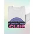 thumbnail image 3 of Coming Out Club Bubblegum Stamp Sweatshirt Men -Smartprints Designs, Male XX-Large, 3 of 4