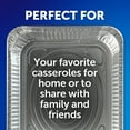 thumbnail image 5 of EZ Foil Disposable Casserole Pans, 11.75 x 9.25 in., 2 Count, 5 of 7