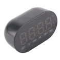thumbnail image 4 of Reloj despertador inteligente con inteligencia artificial para estudiantes, reloj despertador electrónico, altavoz inalámbrico con Bluetooth para dormitorios, color negro, 4 of 15