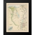 thumbnail image 2 of Bartholomew 19x24 Black Modern Framed Museum Art Print Titled - Africa Egypt - Bartholomew 1892, 2 of 5